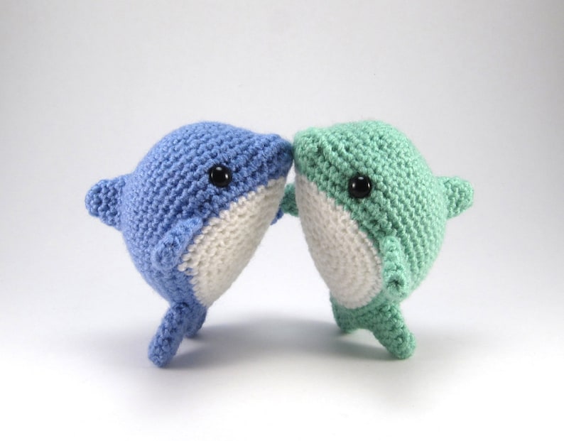 Pearl the Dolphin PDF Crochet Amigurumi Pattern zdjęcie 1