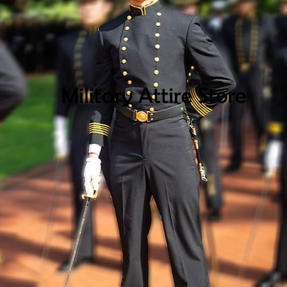 navy formal dress uniform United States Naval Academy Uniform, US Military Parade Jacket, Officer Blue Wool Tunic SCHL003023_G