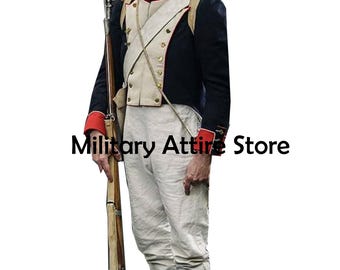 フランス軍ナポレオン擲弾兵の制服：紺ウールコート、歴史的