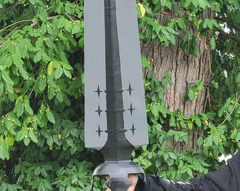 Asta-Inspired Demon Dweller Sword – 52" 3D Printed Prop (Hand Finished)