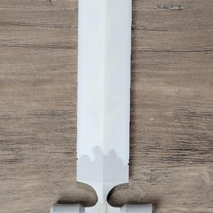 Licht&#39;s Demon-Destroyer Sword: Black Clover Anime Prop, 3D Printed Replica
