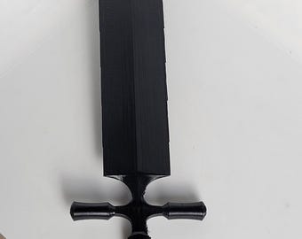 Mini Asta Demon-Destroyer Sword: Black Clover Anime 3D Printed Prop