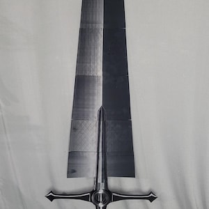 DIY Asta Demon Slayer Sword Kit – 3D Printed Cosplay Prop with Wooden Core
