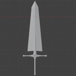 Asta’s Demon Slayer Sword 3D Model – Blender File, STL, Bambu Studio G-code | Full Size Digital Sword – Not for Commercial Use