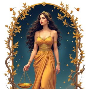 Déesse du Zodiaque céleste png, signe balance, astrologie png, signes du zodiaque clipart fille, clipart horoscope, journal du zodiaque