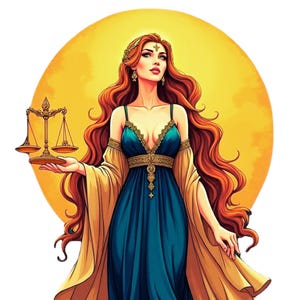 Déesse du Zodiaque céleste png, signe balance, astrologie png, signes du zodiaque clipart fille, clipart horoscope, journal du zodiaque