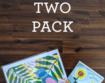 Two Pack: One Print + One Card