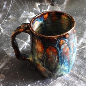 Giant Handmade Mug // Huge Ceramic Coffee Cup //  16 oz Mug