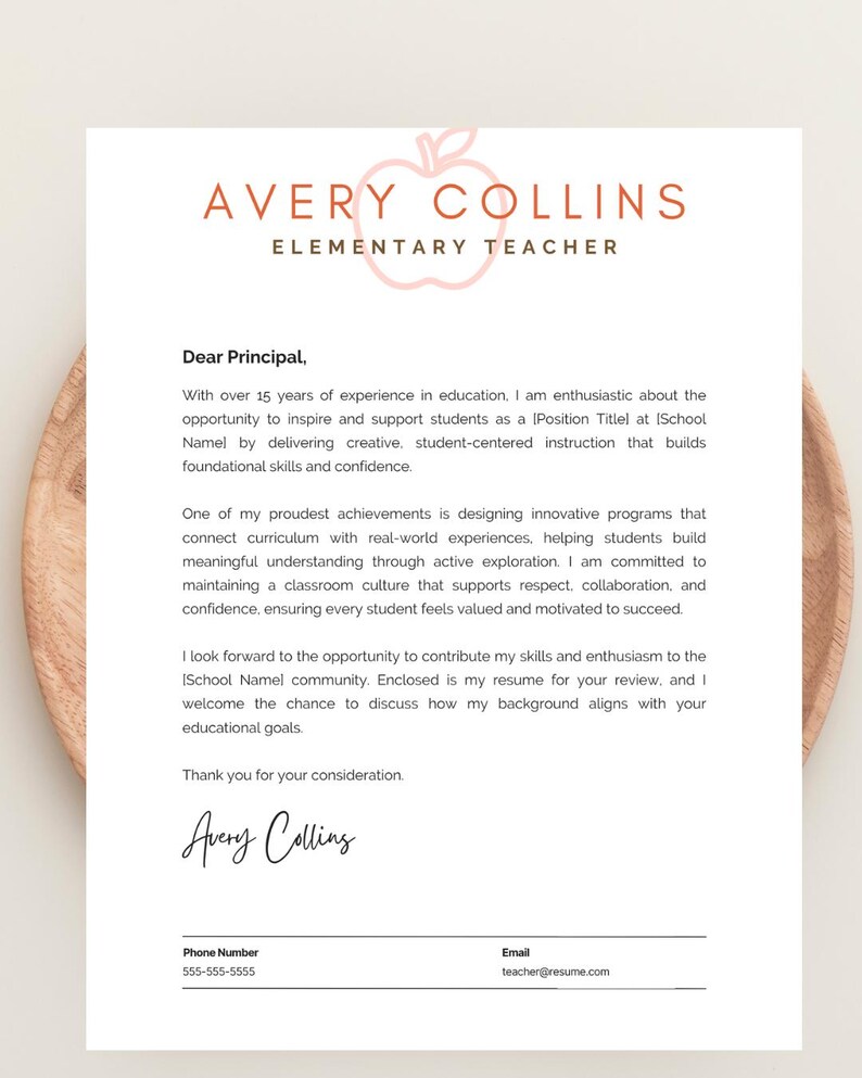 Teacher Bundle | Teacher Resume, Cover Letter & Reference Page | Editable Canva Templates | Instant Download | Teacher Job Application Kit