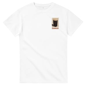 Heavyweight Guinness Beer T-Shirt, Vintage Style Graphic Tee, Irish Pub Shirt, Unisex Fit, Gift for Him, Retro Guinness Shirt, Beer T-Shirt