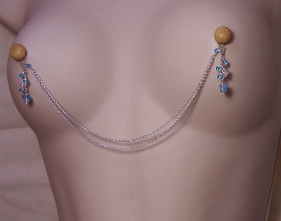 Nipple Jewelry Non Piercing Non Pierced Nipple Clamps Sexy -2555