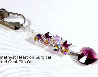 Clitoral Jewelry Non Piercing, VCH Piercing Jewelry, Non Piercing Intimate Jewelry, Heart Body Clip, Clit Clamp Heart