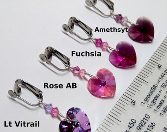 Clitoral Jewelry Clitorial Jewelry Non Piercing Heart Faux Piercing Labia Jewelry Choose Color Valentine 14mm Heart