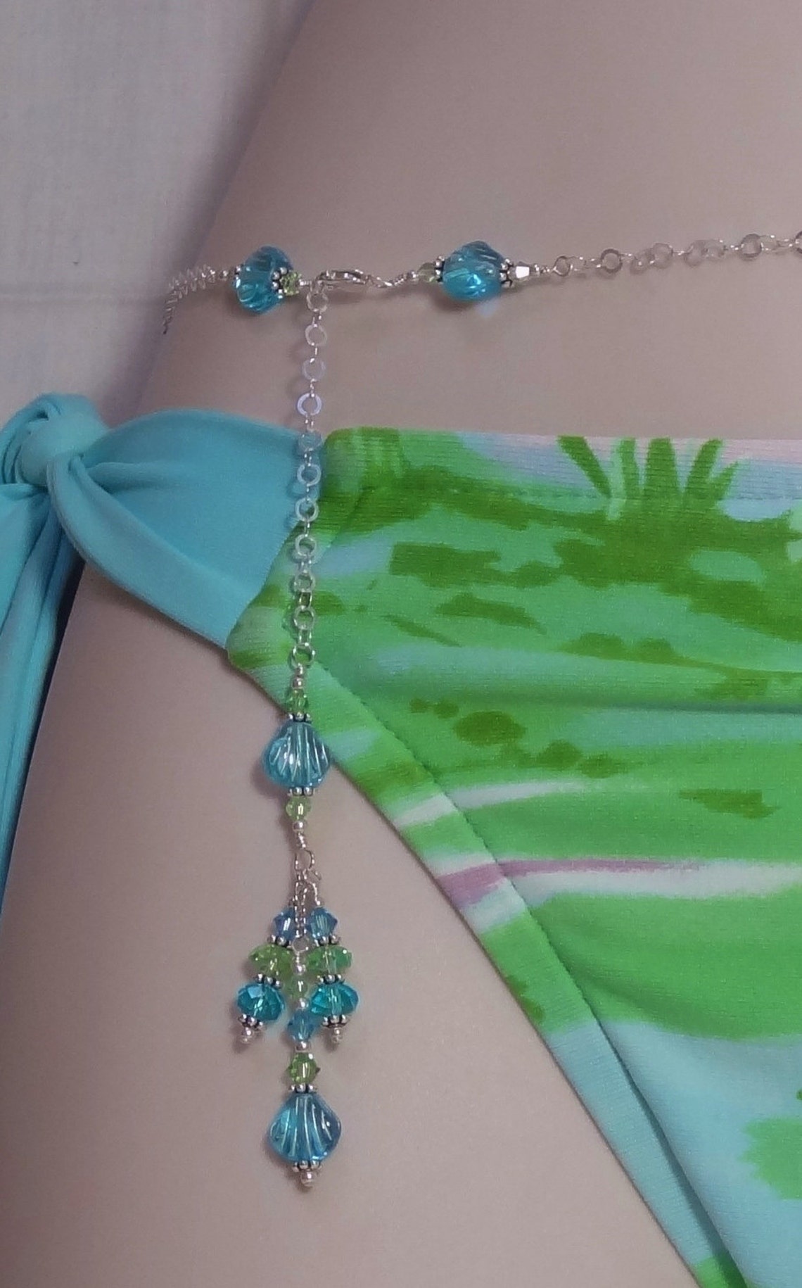 Belly Chain Body Chain Waist Chain Sterling Belly Chain Etsy