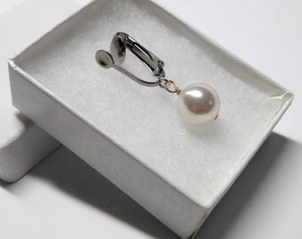 Clitoral Jewelry Pearl Non Piercing Vaginal Jewelry Clit Clamp Labia Clip VCH Jewelry Pearl