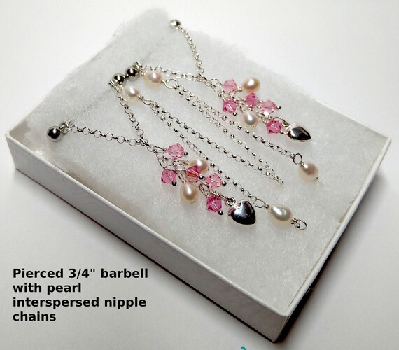 Etsy non piercing shop nipple jewelry