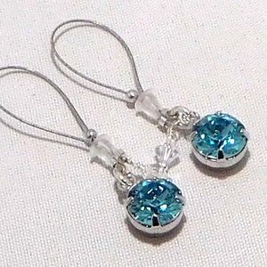 Non Piercing Nipple Rings or Pierced Clip On Nipple Charms Chains Turquoise Solitaire Nipple Rings Fake Nipple Rings