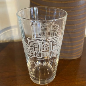Sights of Lawrence, KS Pint Glass