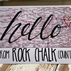 Rock Chalk greeting card set