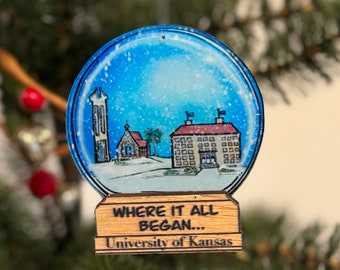 Where it all Began… University of Kansas Ornament