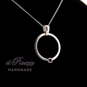 Custom Birthstone Pendant - Custom Mother&#39;s Pendant