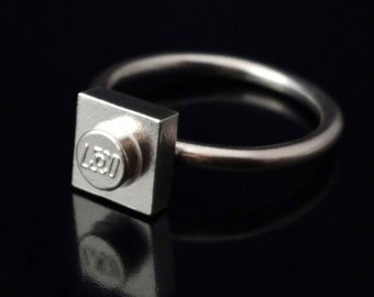 Lego Ring in Sterling Silver