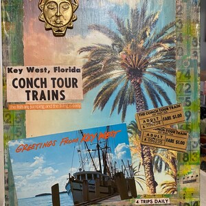 INVINCIBLE SUMMER - Techniques mixtes 9 x 12 Key West Summer