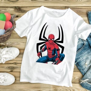 Spider-Man PNG Bundle: Superhero Cartoon Designs (Digital Download, 300 DPI)