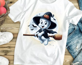 Halloween png, läskig säsong png, Halloween t-shirts design, pumpa png, Casper spöke png, skräck png, Halloween sublimeringsdesign