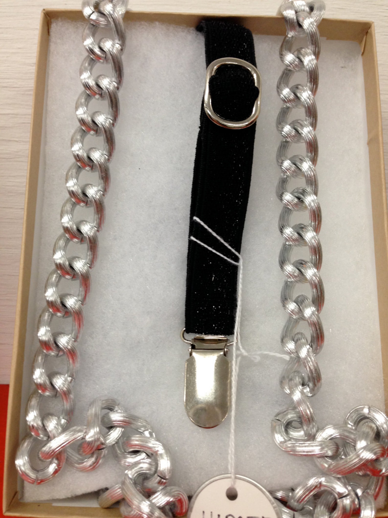 Chain Suspenders in Gold or Silver Etsy