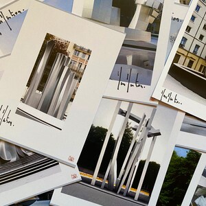 Lot de 10 cartes postales signées - impressions numériques - réalisées par Yann Gautron.