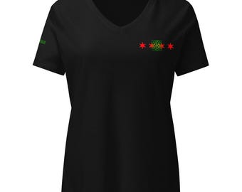 ChicaGo Rogue Women’s relaxed v-neck t-shirt