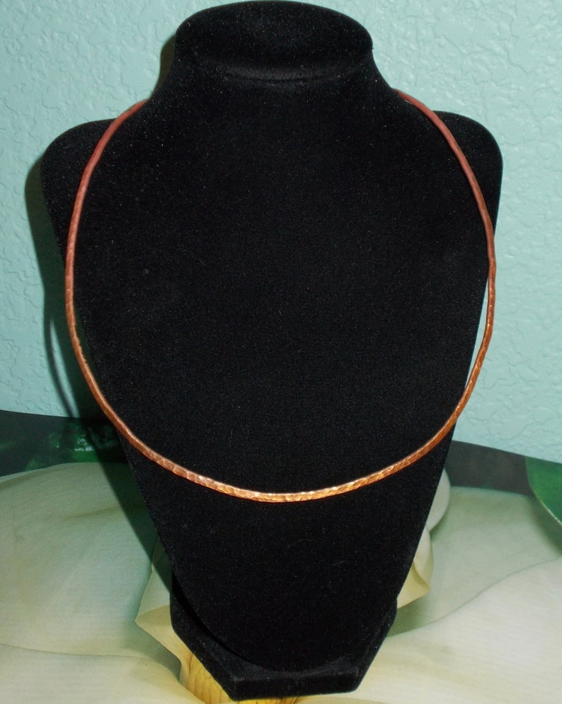 Copper Necklace Choker Necklace Torque Minimalist Jewelry Charm Necklace Boho Jewelry Gift For Her Ethnic Necklace Bridal Jewelry Under 30