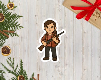 Ellie - The Last of Us Vinyl Sticker