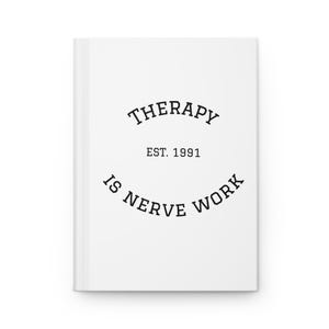 Therapy Journal, Motivational Diary for Mental Health, Self-Care Notepad, Journal Gift for Therapists, Vintage Style Writing Book