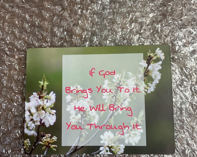 Featured listing image: God Brings Magnet