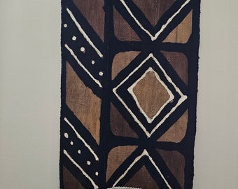 Wall art, African mud cloth wall hanging, home decor