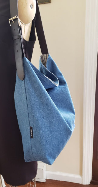 Denim Hobo Bag - Etsy
