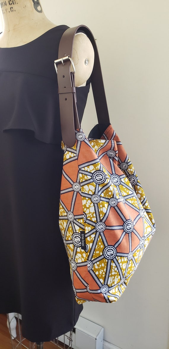 African Print handmade Shoulder Bag / Ankara Boho Bag / African Fabric tote bag / shopping bag