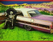 El Carro (Dia de los Muertos Card Line)