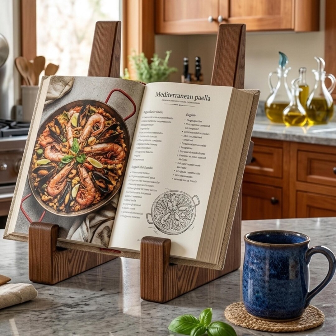 Cookbook Window Display Cookbook Stand | Recipe Book Holder | Bible Display Stand - Etsy