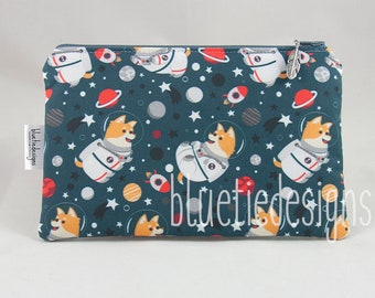 Space Corginauts Zip Bag