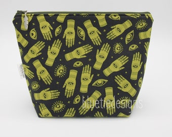 Palmistry Large Zip Bag