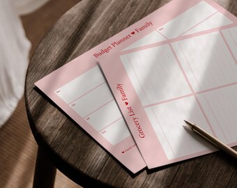 Lista de compras familiar | Lista de la compra en PDF | Planificar la compra | Lista de verificación imprimible para el hogar