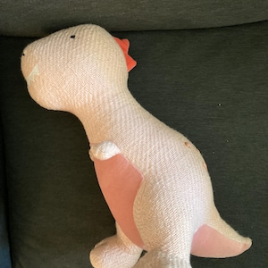 WEIGHTED Dinosaur T-Rex Plush Stuffed Animal, Scented Comfort Critter, Sensory Toy, Emotional Support Plushie