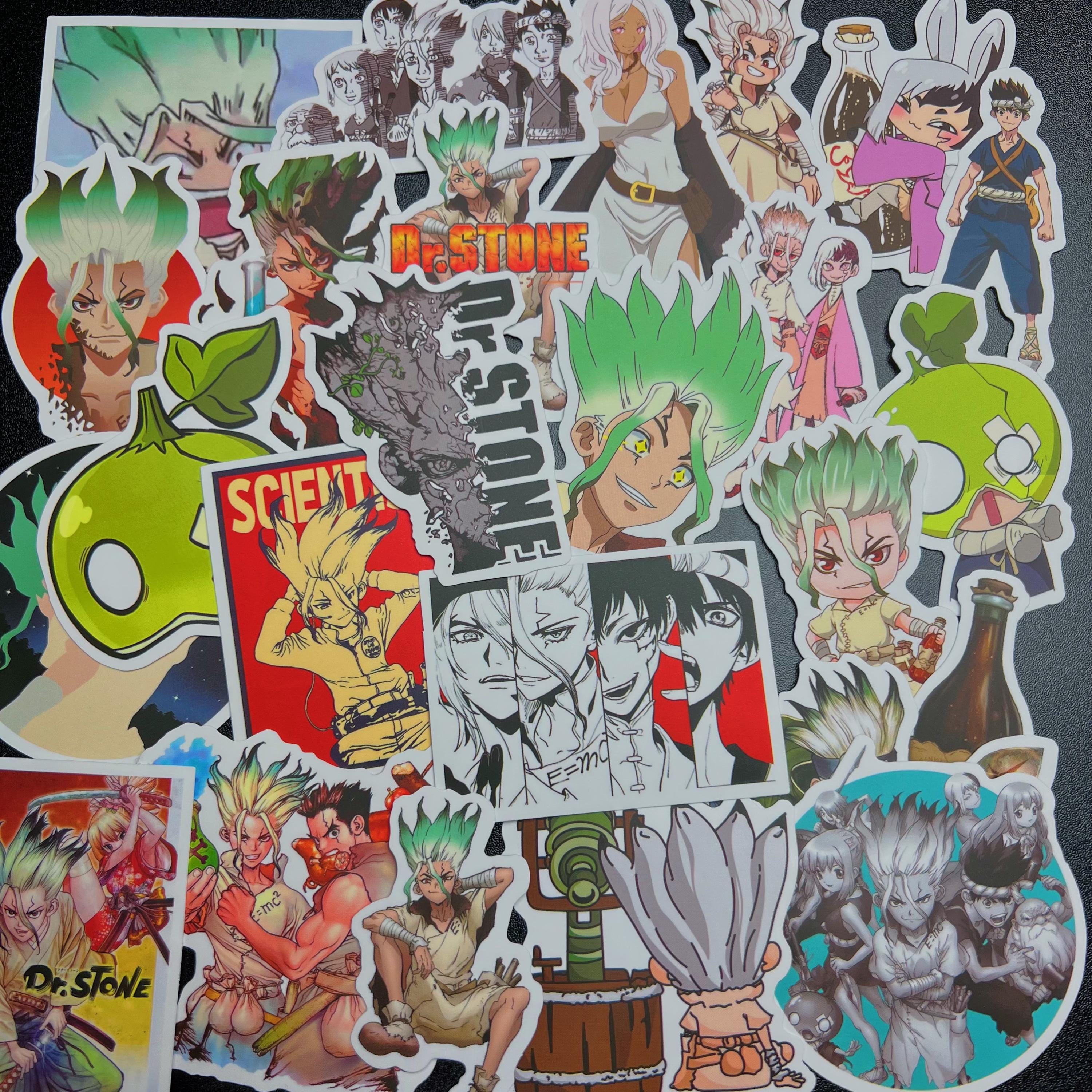 Anime Merch Dr. Stone Senku & Gen Acryl Bundle | Connecticut