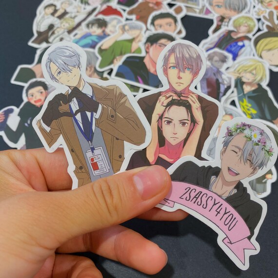 公式】 ユーリオンアイス ステッカー ユーリ!!! on ice 雑誌 公式】 ユーリオンアイス ステッカー ユーリ!!! on ice 雑誌