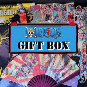 Anime Überraschungsbox – Personalisierte Anime Geschenkbox | Überraschungs-Geburtstag oder Weihnachtsgeschenk für Anime & Spiele Liebhaber | Weeb Geschenk Box, Anime