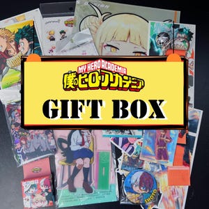Anime Überraschungsbox – Personalisierte Anime Geschenkbox | Überraschungs-Geburtstag oder Weihnachtsgeschenk für Anime & Spiele Liebhaber | Weeb Geschenkbox