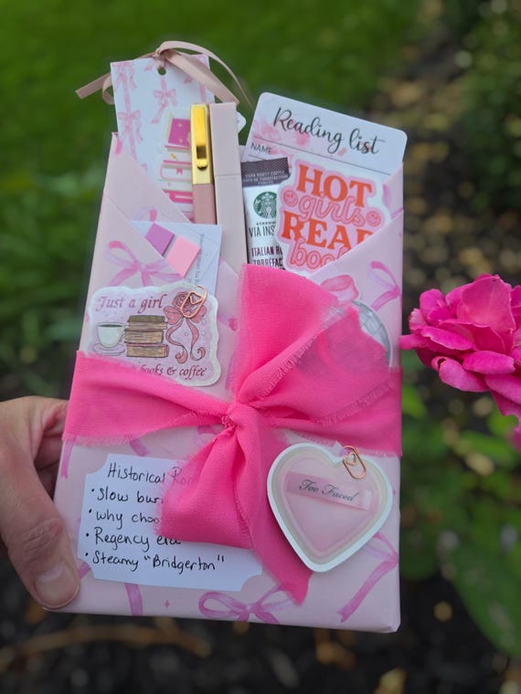 Romance Premium Blind Date with a Book – Wrapped Gift for Her & Book Lovers